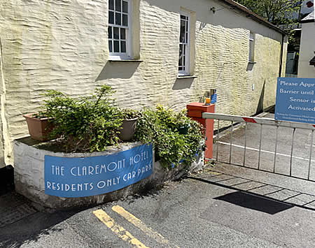 Car park opposite The Claremont Hotel